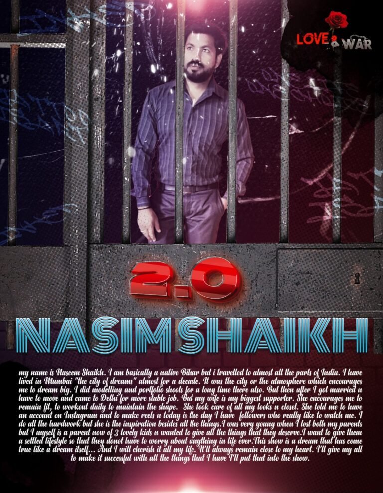 Model NASIM SHAIKH DELHI  Love and war