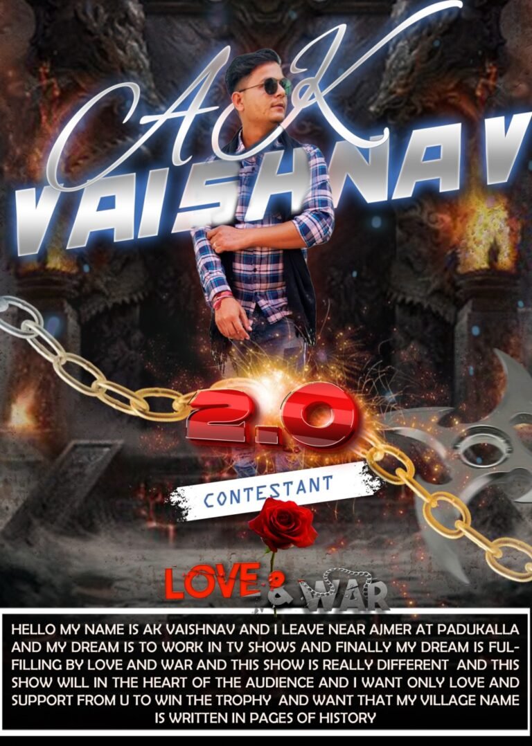 Model AK VAISHNAV AJMER Love and war