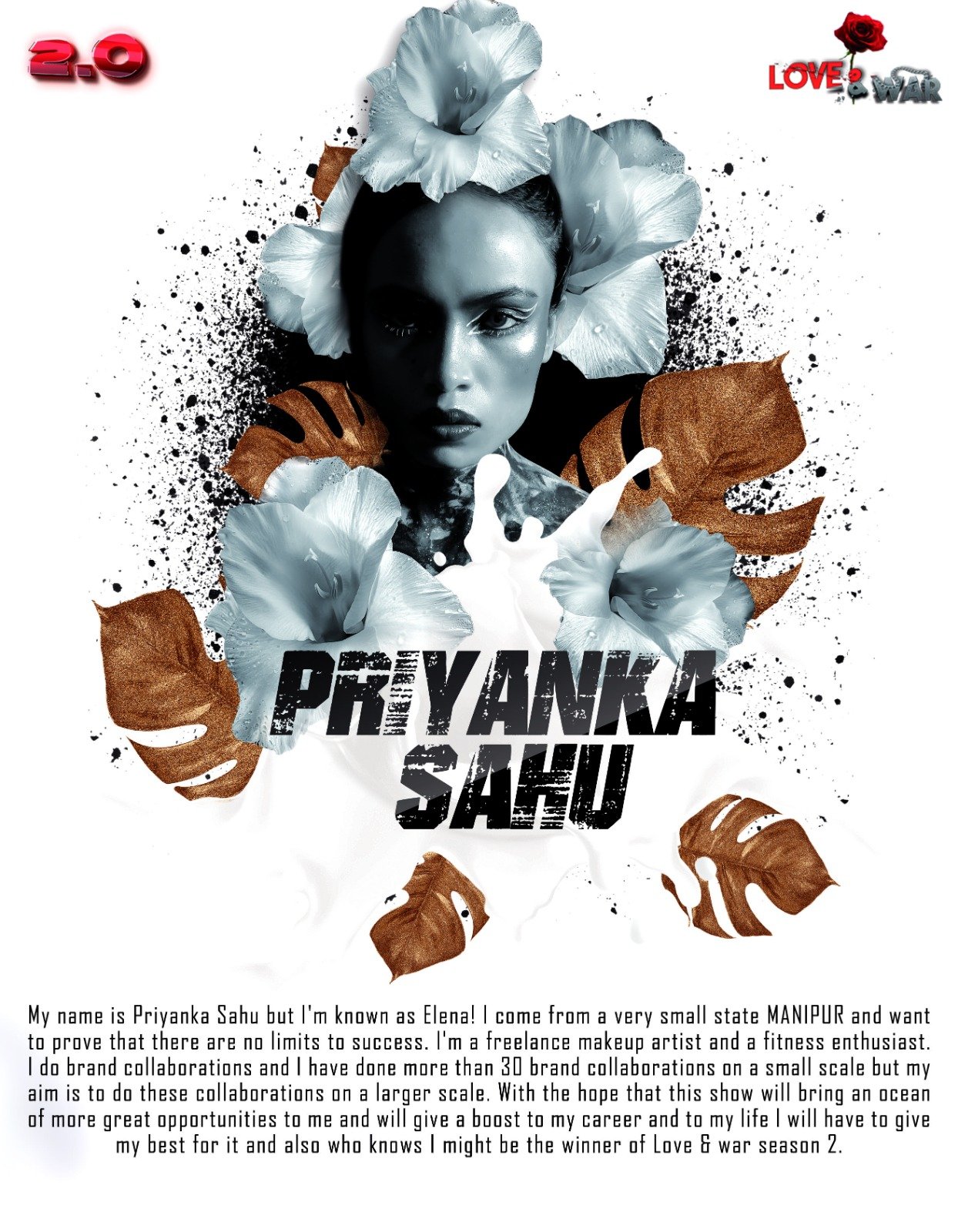 MODEL PRIYANKA SAHU MANIPUR Love and war