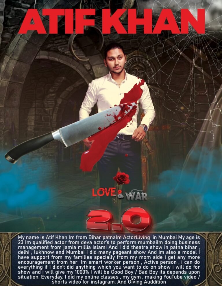 Model Atif Khan Patna Love And war