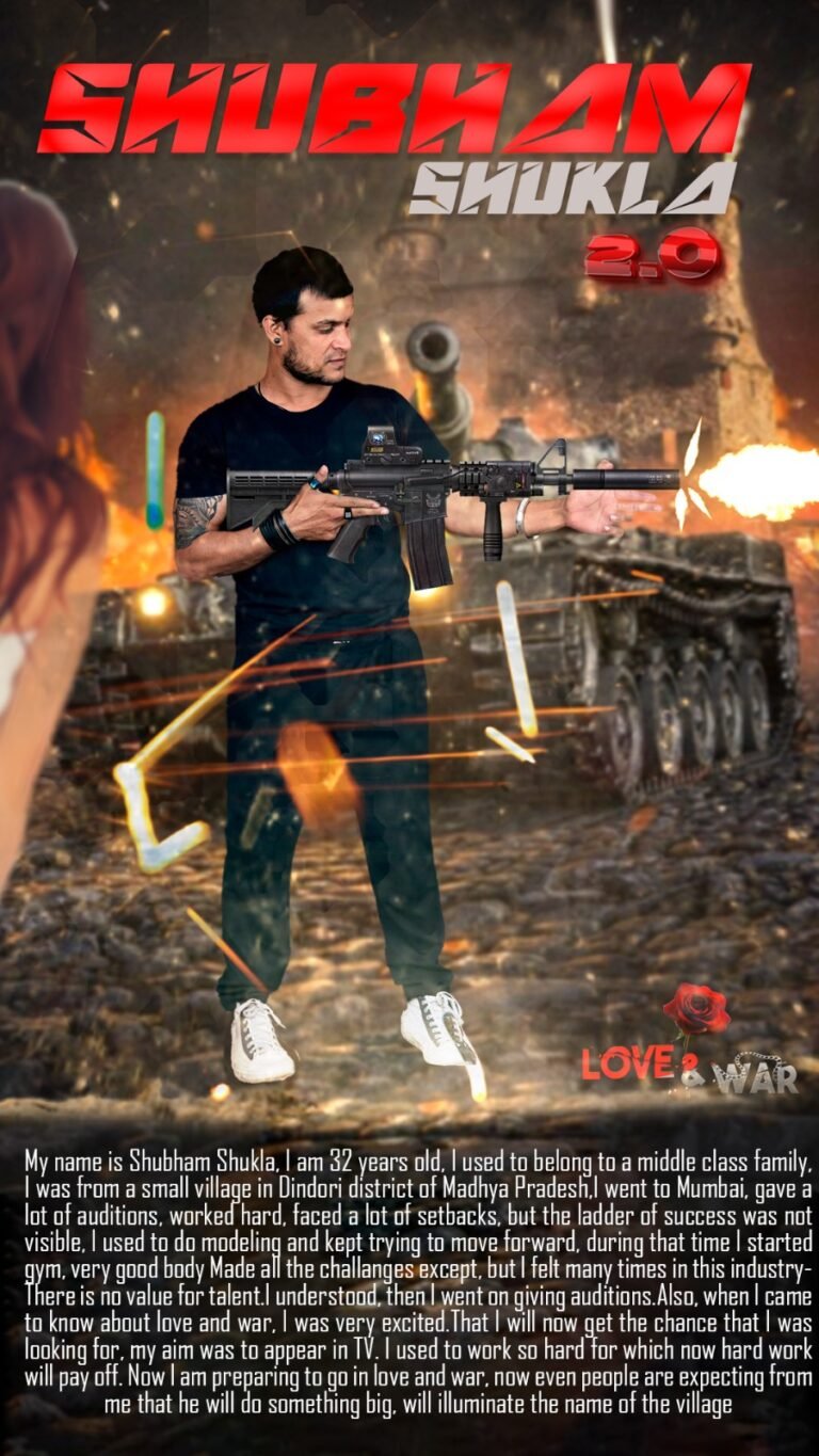 MODEL SHUBHAM SHUKLA DINDORI LOVE and WAR