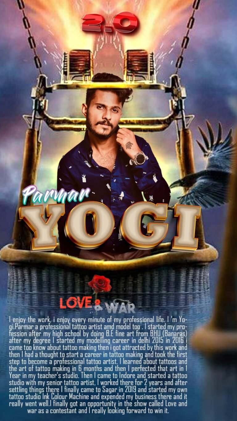 MODEL YOGI SAGAR LOVE and WAR