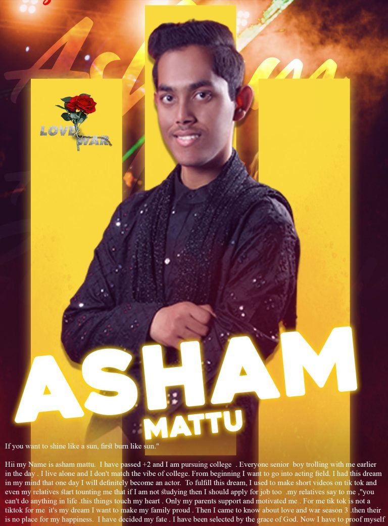 MODEL Asham Mattu Patiala LOVE and WAR