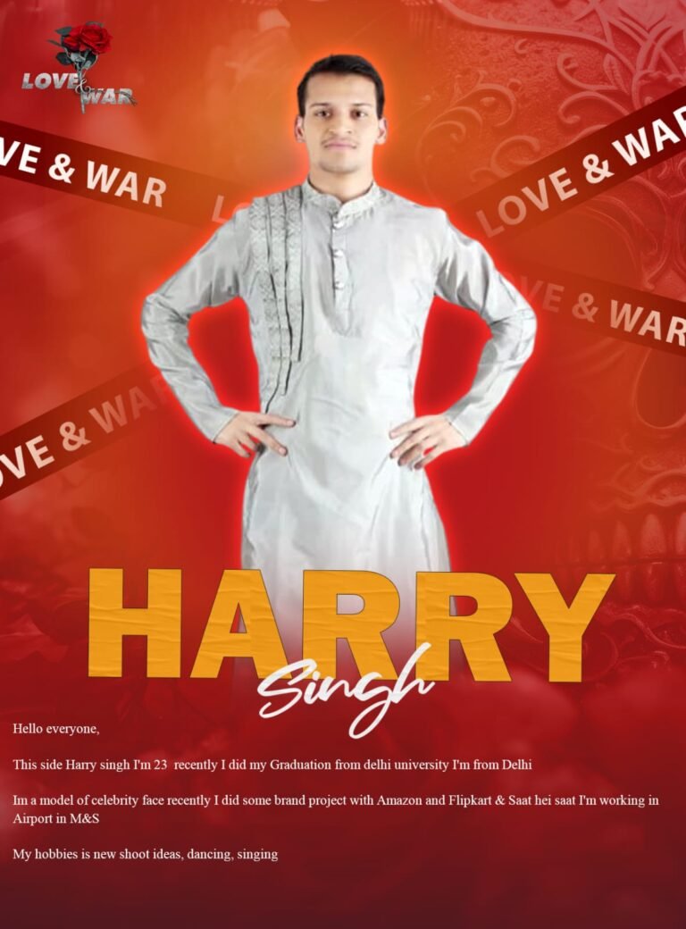 MODEL Harry Singh Delhi