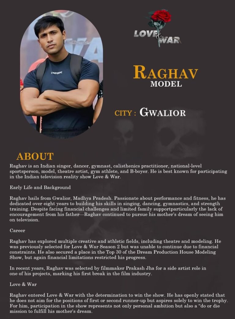 Model Raghav gwalior