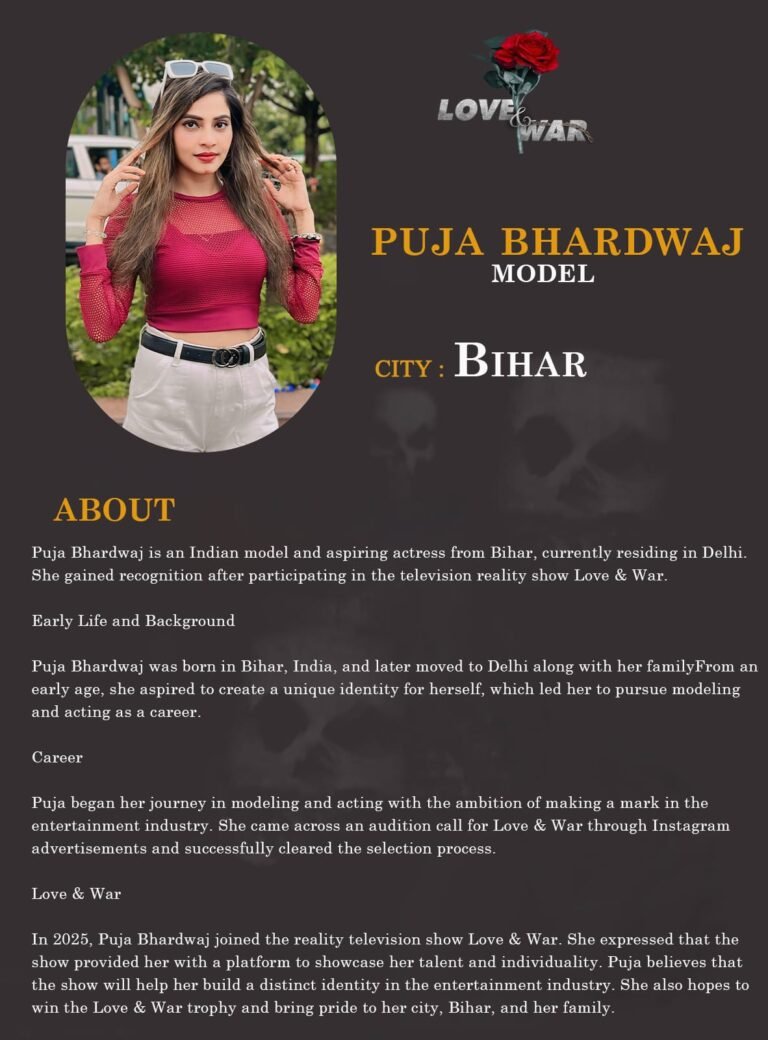 Model puja bhardwaj Bihar
