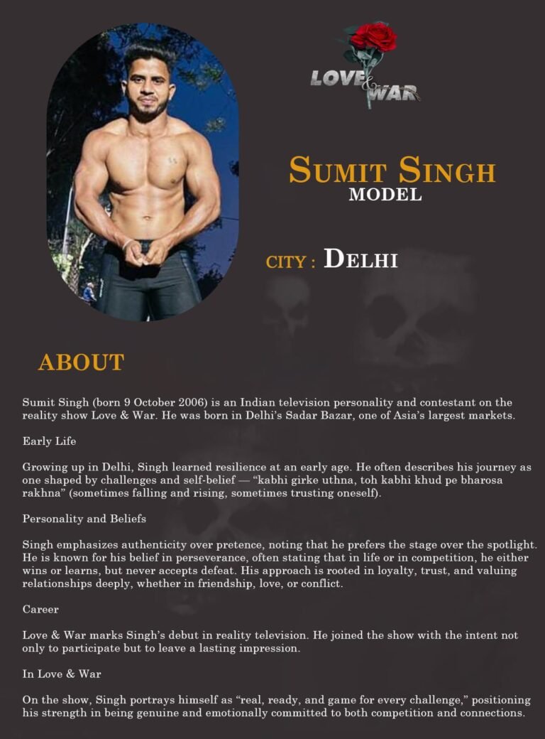 Model sumit Singh Delhi