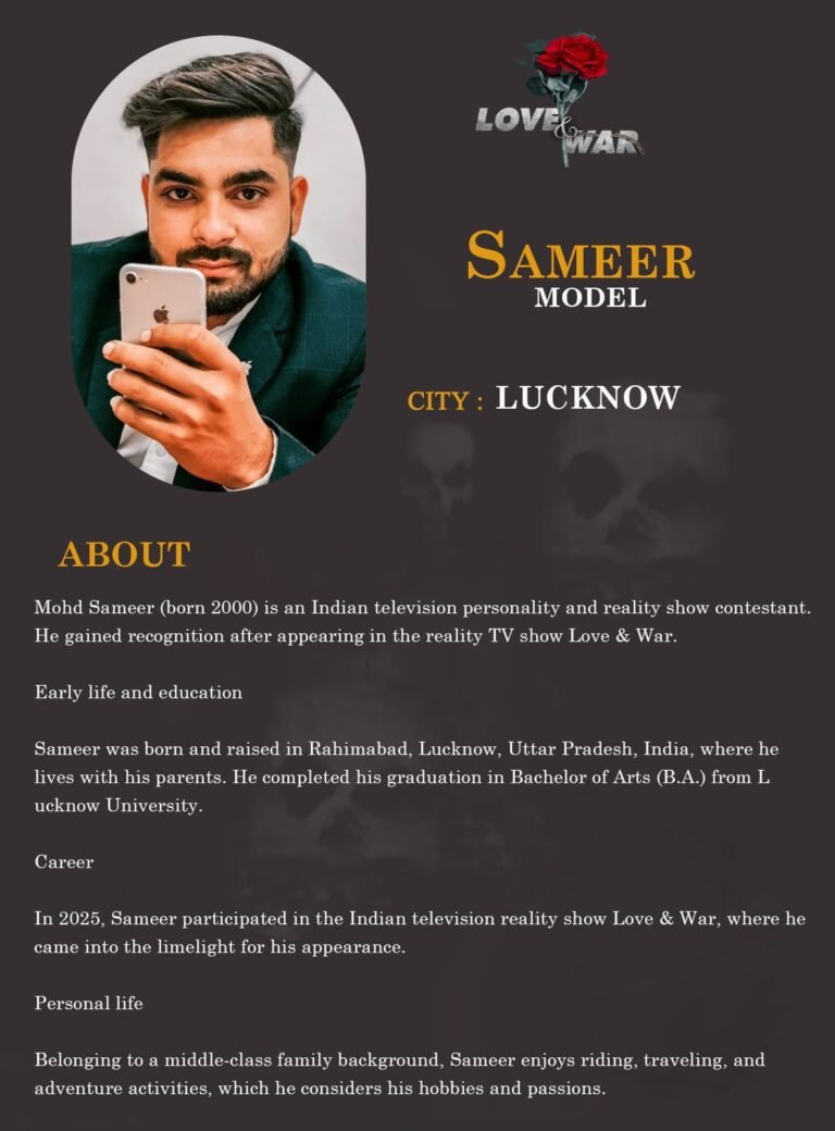 Model Sameer lucknow