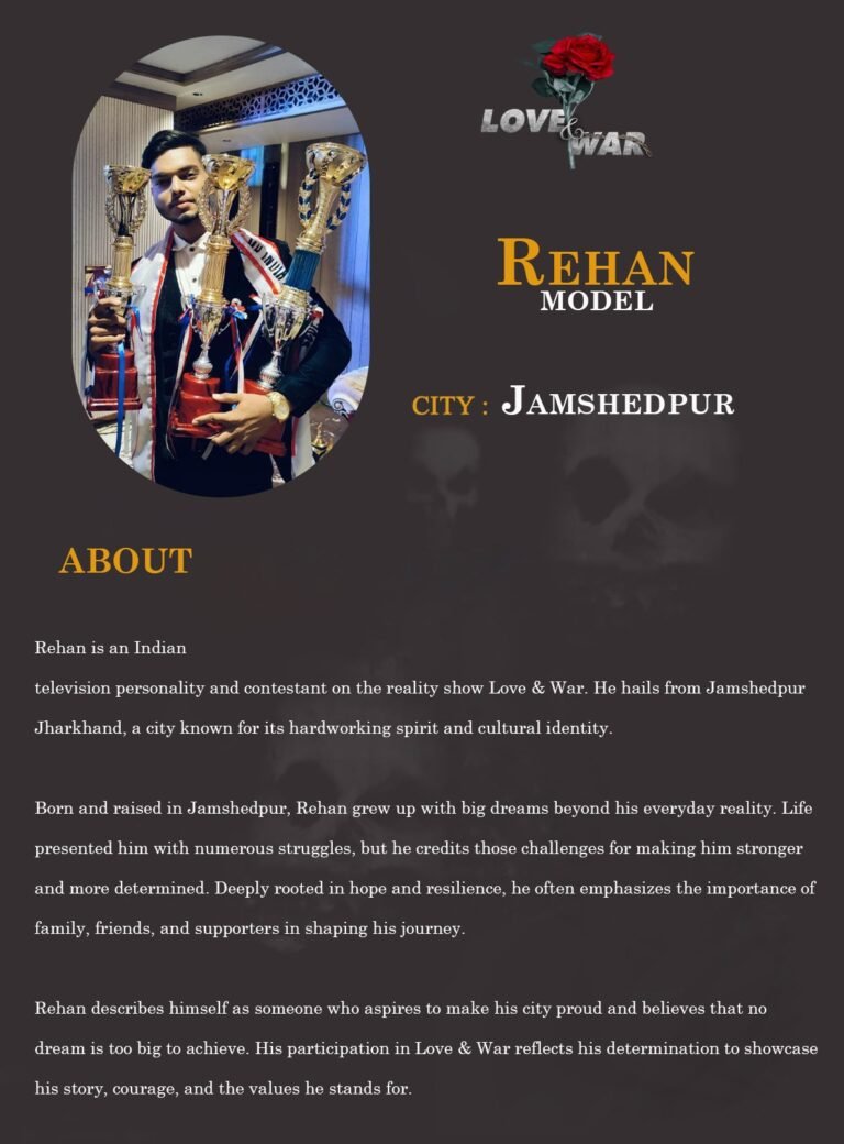 Model Rehan jamshedpur