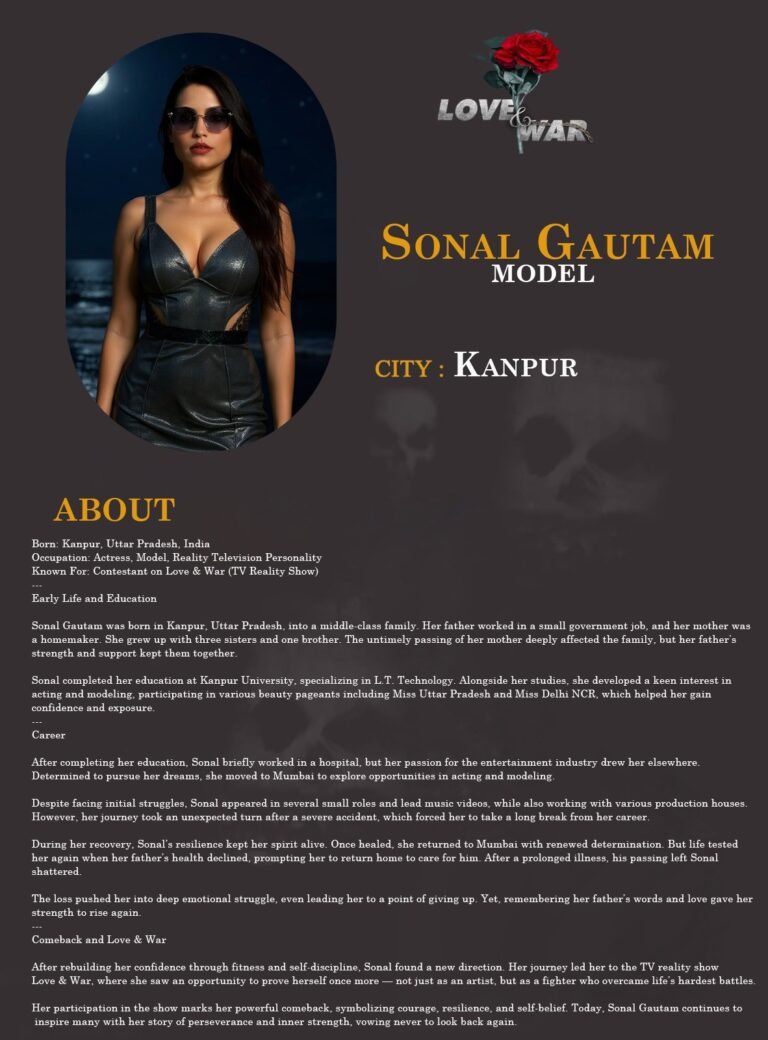 Model Sonal Gautam Kanpur