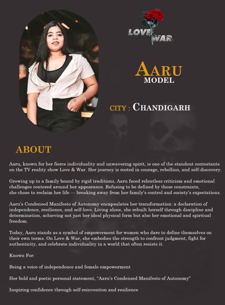 Model Aaru chandigarh
