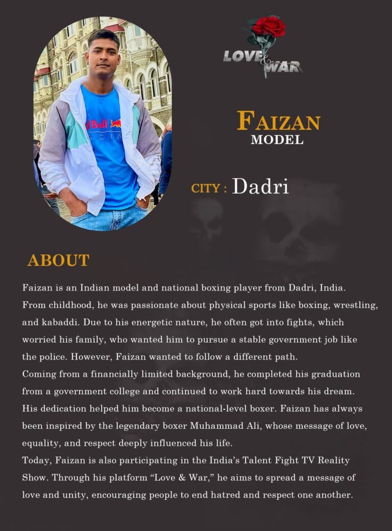 Model Faizan