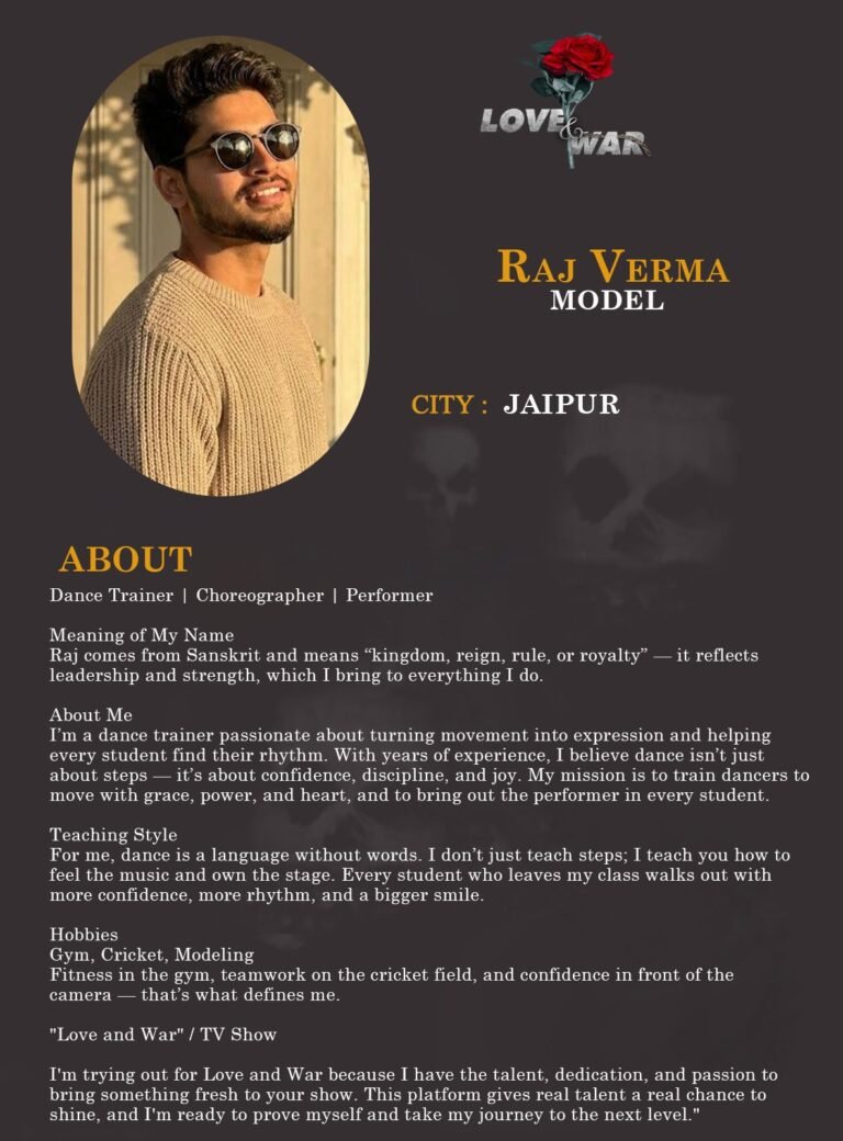 Model Raj Verma jaipur